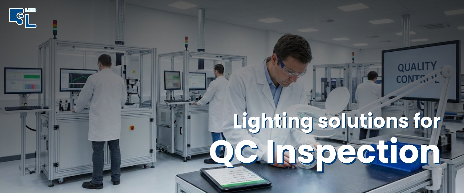 เจาะลึกมาตรฐานแสงสว่าง "โซนตรวจสอบคุณภาพ" (QC Inspection) และความสำคัญของค่า CRI 90 เพื่อความแม่นยำสูง