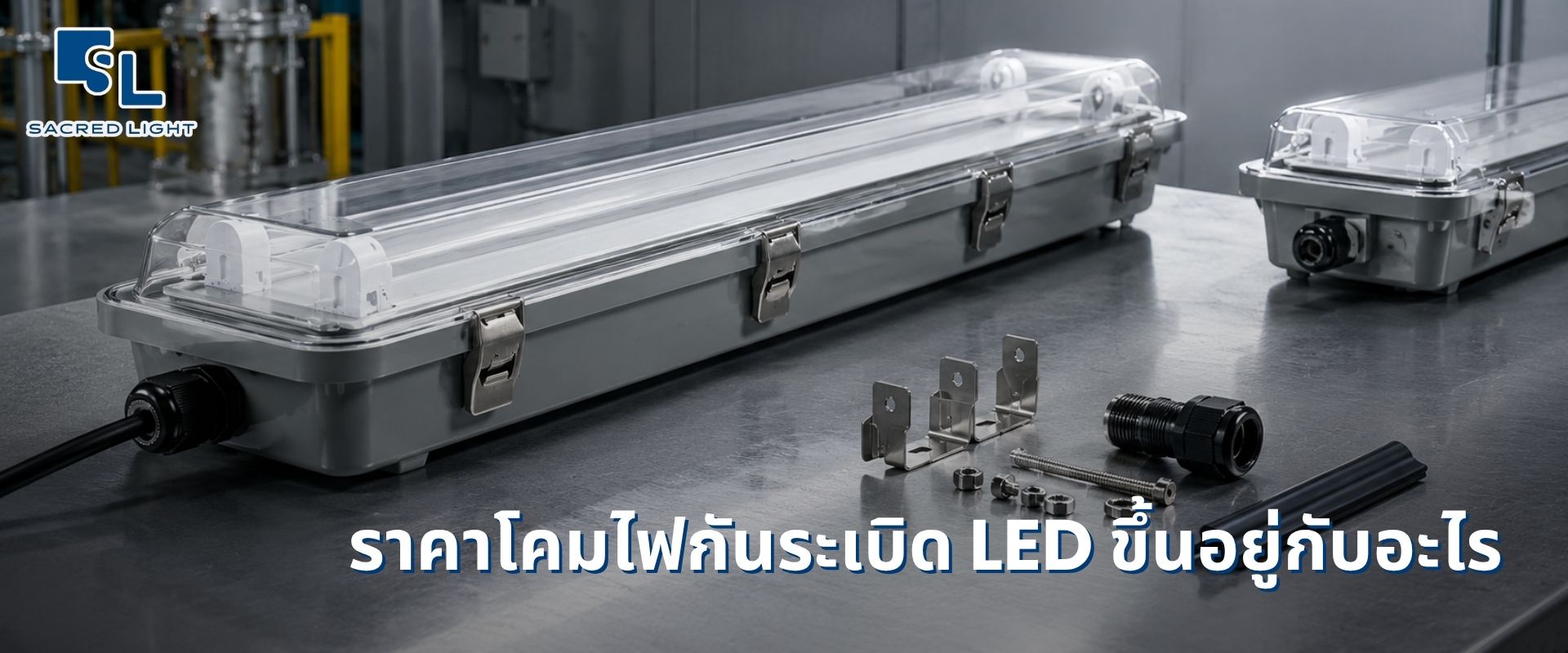 ราคาโคมไฟกันระเบิด LED &mdash; รู้ปัจจัยนี้ก่อนเปรียบเทียบราคา