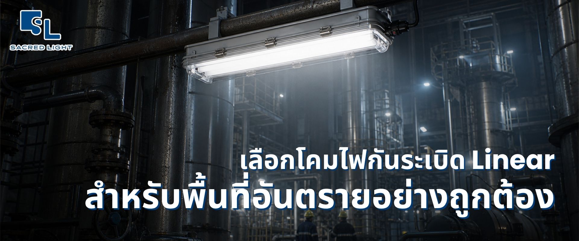 วิธีเลือกโคมไฟ LED Linear สำหรับพื้นที่อันตรายอย่างถูกต้อง