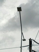 ผลงานการติดตั้งโคมไฟถนน LED ระบบโซล่าเซลล์ (SOLAR LED STREET LIGHT) @นิคมอุตสาหกรรม