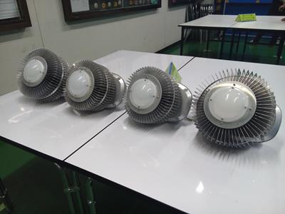 ผลงานการติดตั้งโคมไฮเบย์ LED (LED HIGH BAY) @บริษัทผู้ผลิตชิ้นส่วนอุปกรณ์รถยนต์