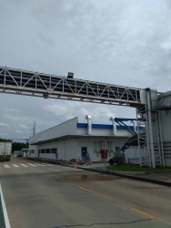 ผลงานการติดตั้งโคมไฟถนน LED ระบบโซล่าเซลล์ (SOLAR LED STREET LIGHT)@บริษัทผลิตชิ้นส่วนยานยนต์