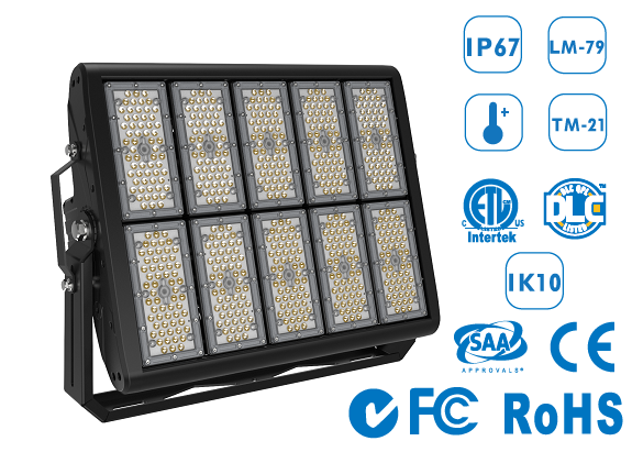 ผลงานการติดตั้งโคมฟลัดไลท์ LED (LED FLOOD LIGHT) @บริษัทชั้นนำของประเทศ ในการบริหารท่าเทียบเรือ และ ธุรกิจต่อเนื่อง