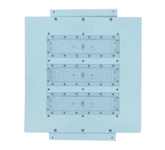 ผลงานการติดตั้งโคมไฮเบย์ LED (LED CANOPY LIGHT)@บริษัทผู้ผลิตผลิตภัณฑ์พลาสติก