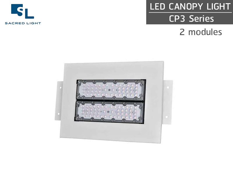 โคมไฟปั๊มน้ำมัน โคมไฟฝังฝ้า LED (LED CANOPY LIGHT) รุ่น CP3 Series