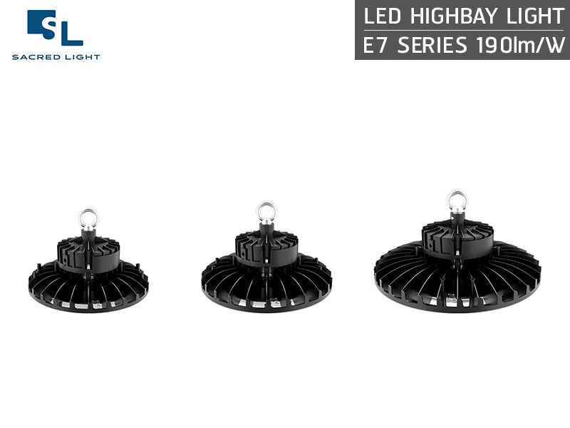 โคมไฟไฮเบย์ LED (LED HIGH BAY) รุ่น E7 Series (190lm/W) โคมไฟไฮเบย์ LED (LED HIGH BAY) รุ่น E7 Series (190lm/W)