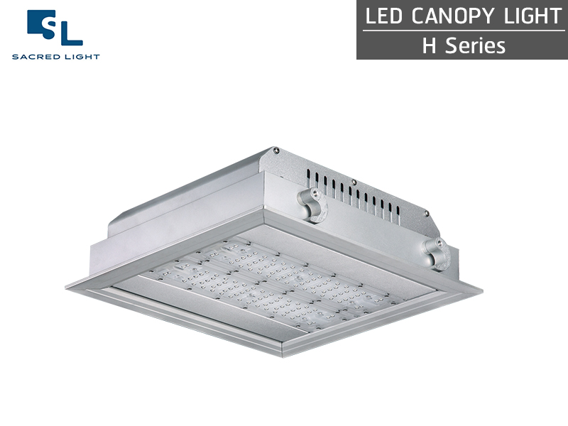 โคมไฟปั๊มน้ำมัน โคมไฟฝังฝ้า LED (LED CANOPY LIGHT) รุ่น H Series