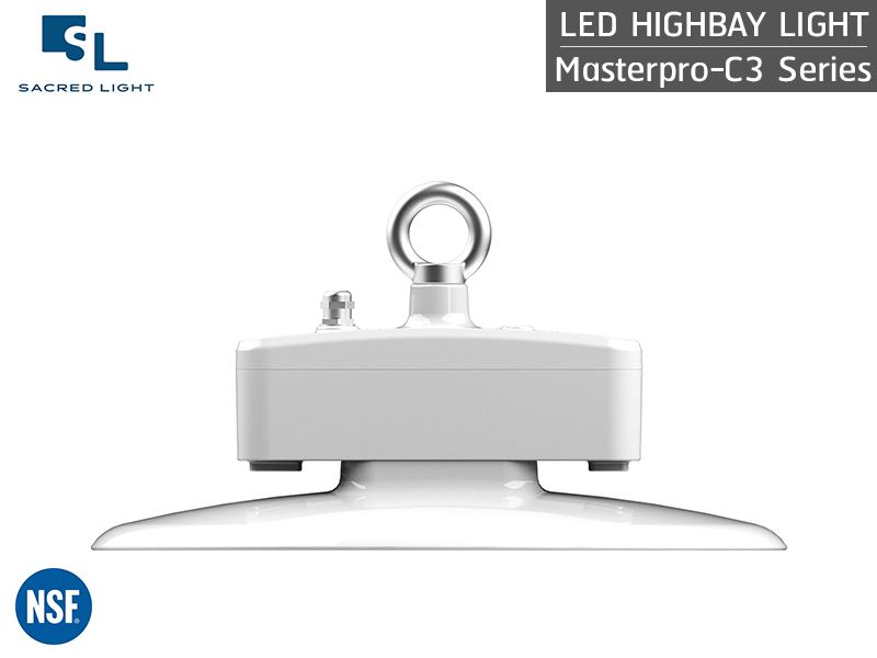 โคมไฟไฮเบย์ LED สำหรับอุตสาหกรรมแปรรูปอาหาร รุ่น MASTERPRO-C3 Series โคมไฟไฮเบย์ LED สำหรับอุตสาหกรรมแปรรูปอาหาร รุ่น MASTERPRO-C3 Series