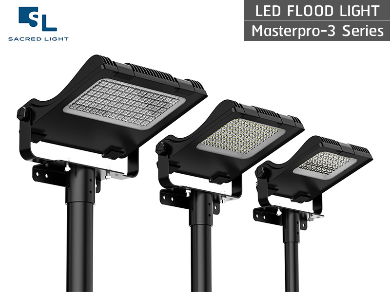 โคมไฟฟลัดไลท์ โคมไฟสปอร์ตไลท์ LED (LED FLOOD LIGHT) รุ่น MASTERPRO-3 Series โคมไฟฟลัดไลท์ โคมไฟสปอร์ตไลท์ LED (LED FLOOD LIGHT) รุ่น MASTERPRO-3 Series