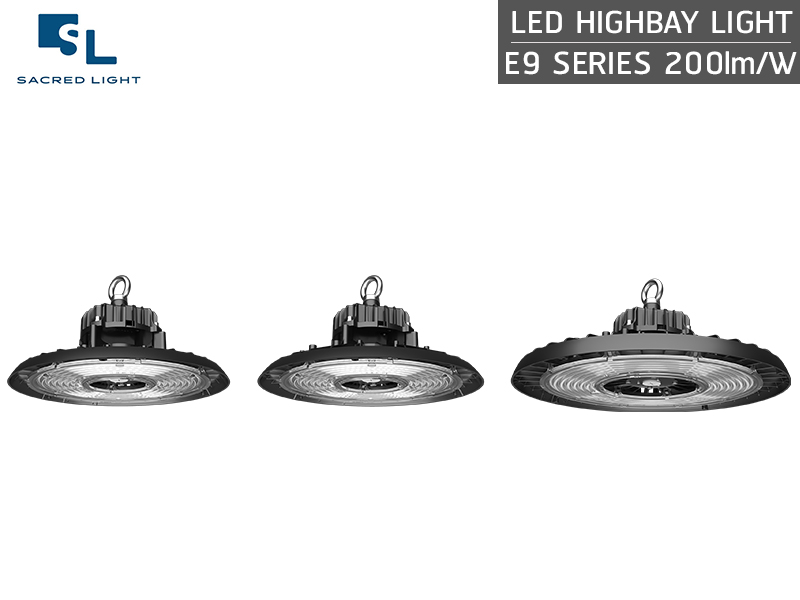 โคมไฟไฮเบย์ LED (LED HIGH BAY) รุ่น E9 Series (200lm/W) โคมไฟไฮเบย์ LED (LED HIGH BAY) รุ่น E9 Series (200lm/W)