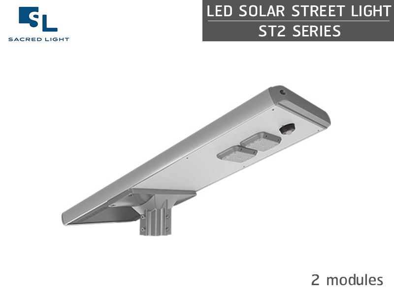 โคมไฟถนนโซล่าเซลล์ LED (LED SOLAR STREET LIGHT) : รุ่น ST2 Series