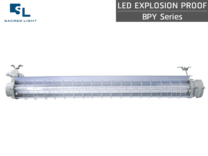 โคมไฟกันระเบิด LED แบบตะแกรง รุ่น BPY Series (LED Explosion Proof) โคมไฟกันระเบิด LED แบบตะแกรง รุ่น BPY Series (LED Explosion Proof)
