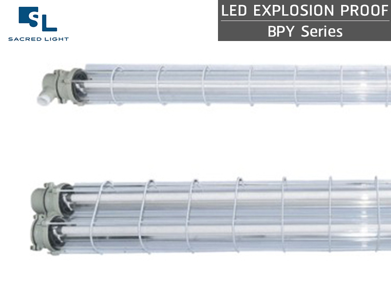 โคมไฟกันระเบิด LED แบบตะแกรง รุ่น BPY Series (LED Explosion Proof)