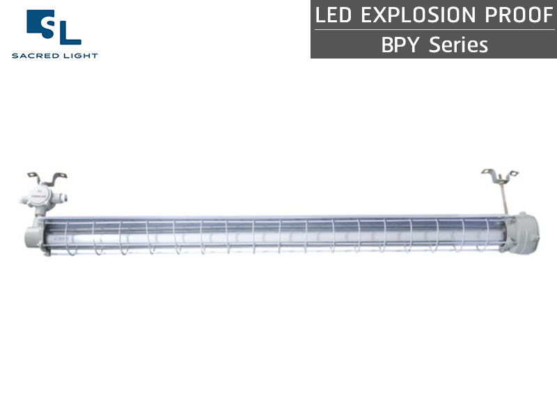 โคมไฟกันระเบิด LED แบบตะแกรง รุ่น BPY Series (LED Explosion Proof) โคมไฟกันระเบิด LED แบบตะแกรง รุ่น BPY Series (LED Explosion Proof)