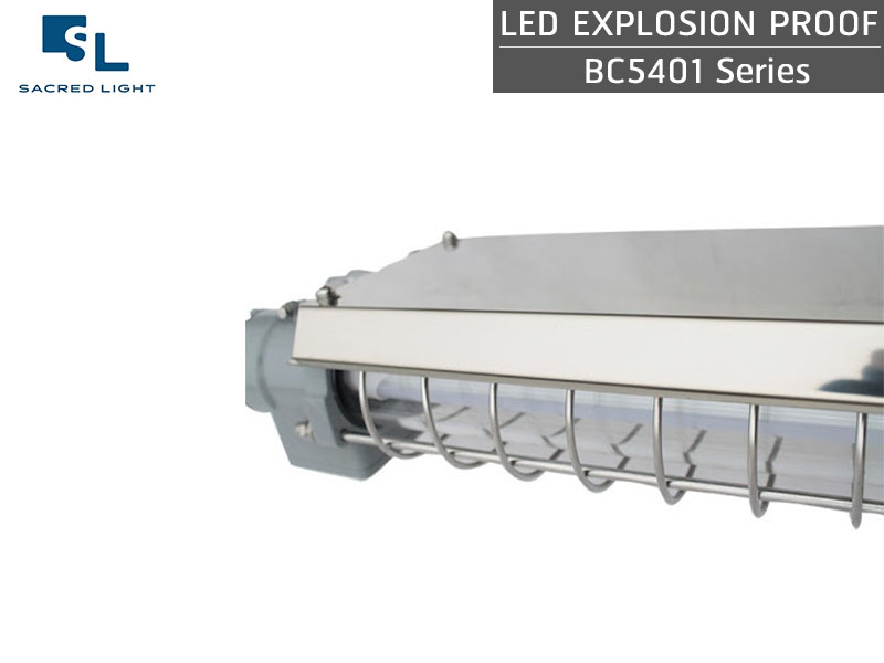  โคมไฟกันระเบิด LED แบบตะแกรง รุ่น SL BC5401 Series (LED Explosion Proof)