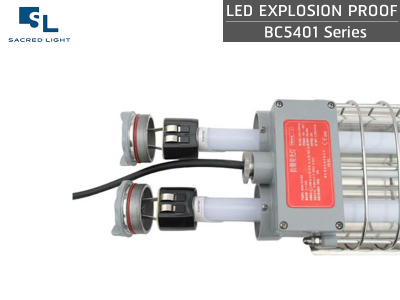  โคมไฟกันระเบิด LED แบบตะแกรง รุ่น SL BC5401 Series (LED Explosion Proof)