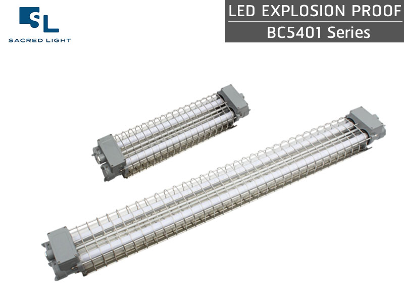  โคมไฟกันระเบิด LED แบบตะแกรง รุ่น SL BC5401 Series (LED Explosion Proof)