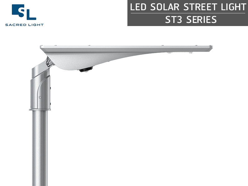 โคมไฟถนนโซล่าเซลล์ LED (LED SOLAR STREET LIGHT) : รุ่น ST3 Series โคมไฟถนนโซล่าเซลล์ LED (LED SOLAR STREET LIGHT) : รุ่น ST3 Series