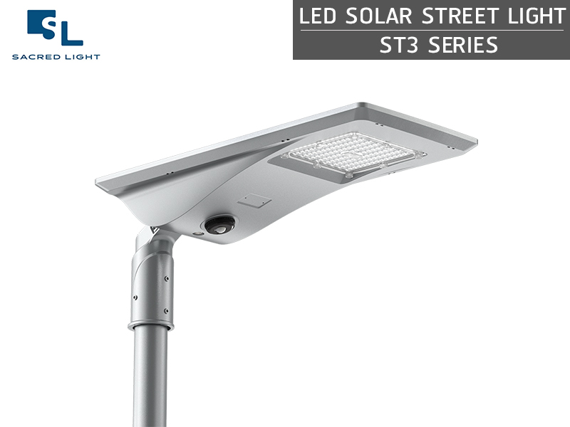 โคมไฟถนนโซล่าเซลล์ LED (LED SOLAR STREET LIGHT) : รุ่น ST3 Series