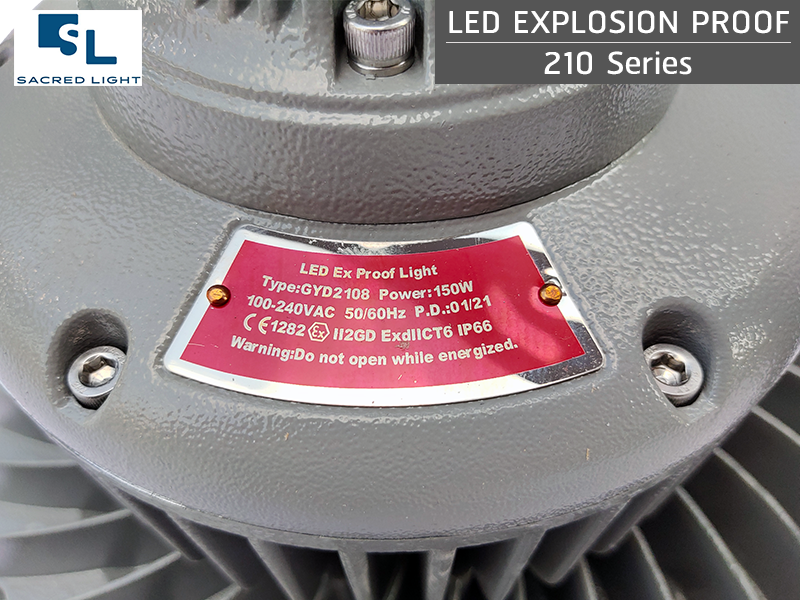 โคมไฟกันระเบิด LED (LED Explosion Proof) : รุ่น SL GYD210 Series โคมไฟกันระเบิด LED (LED Explosion Proof) : รุ่น SL GYD210 Series
