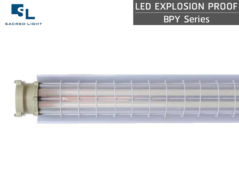 โคมไฟกันระเบิด LED แบบตะแกรง รุ่น BPY Series (LED Explosion Proof)