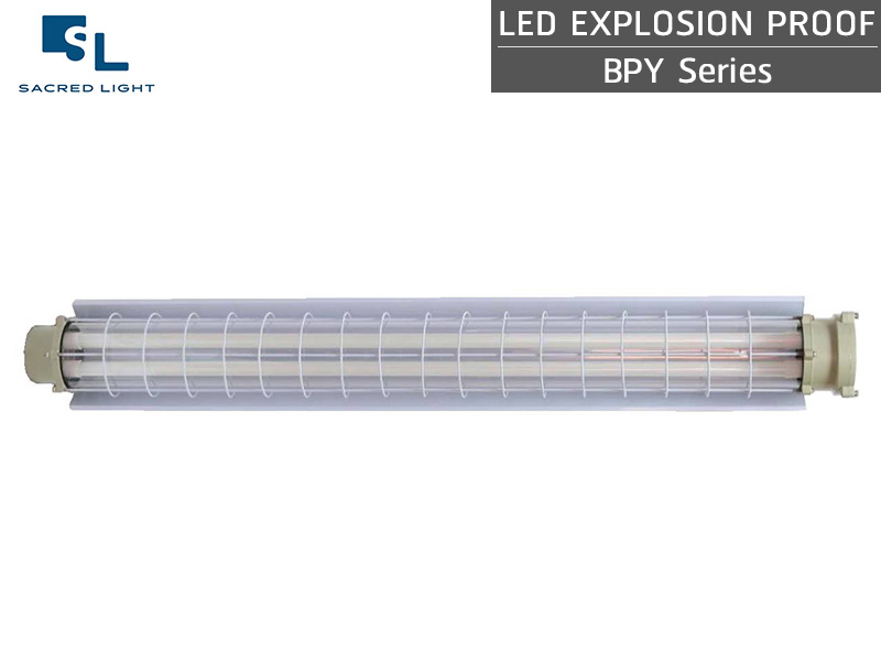 โคมไฟกันระเบิด LED แบบตะแกรง รุ่น BPY Series (LED Explosion Proof) โคมไฟกันระเบิด LED แบบตะแกรง รุ่น BPY Series (LED Explosion Proof)