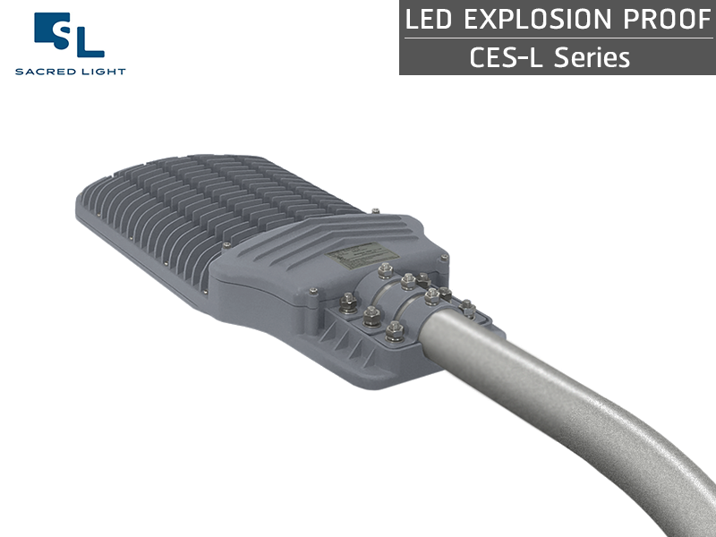 โคมไฟถนนกันระเบิด LED (LED Explosion Proof Street Light) :  รุ่น SL CES-L Series