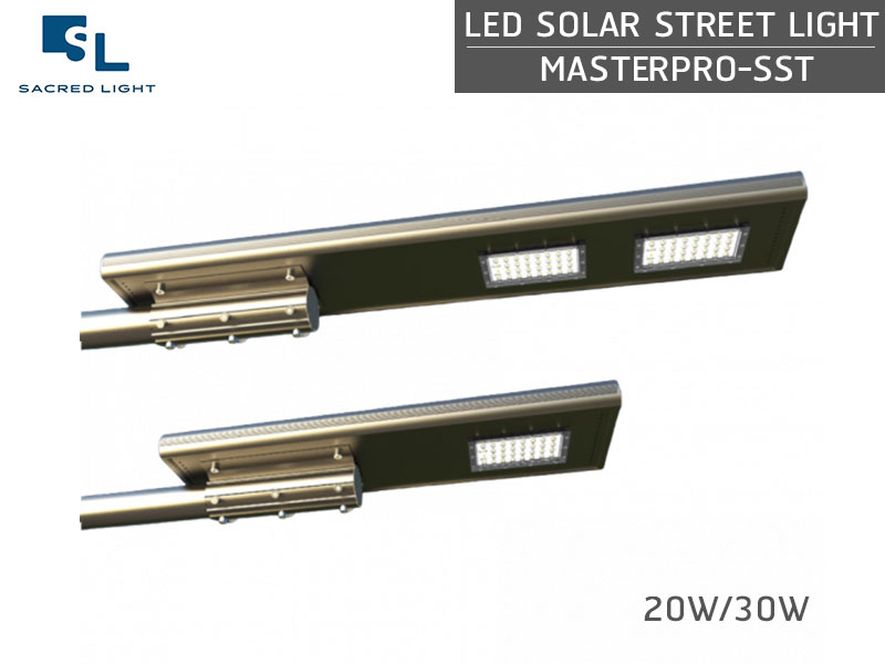 โคมไฟถนนโซล่าเซลล์ รุ่น MASTERPRO-SST 20W/30W โคมไฟถนนโซล่าเซลล์ รุ่น MASTERPRO-SST 20W/30W