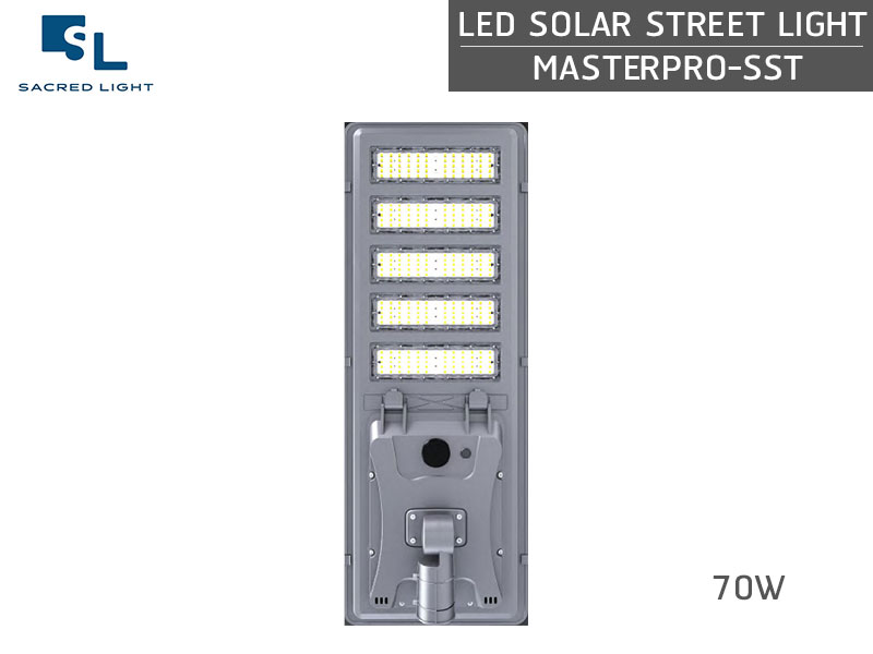 โคมไฟถนนโซล่าเซลล์ รุ่น MASTERPRO-SST 50W/60W/70W