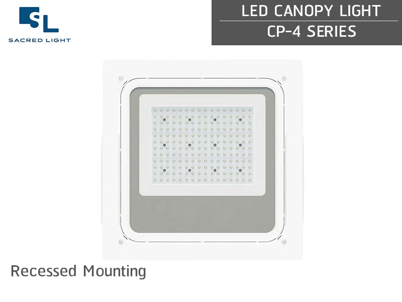 โคมไฟปั๊มน้ำมัน โคมไฟฝังฝ้า LED (LED CANOPY LIGHT) รุ่น CP4 Series