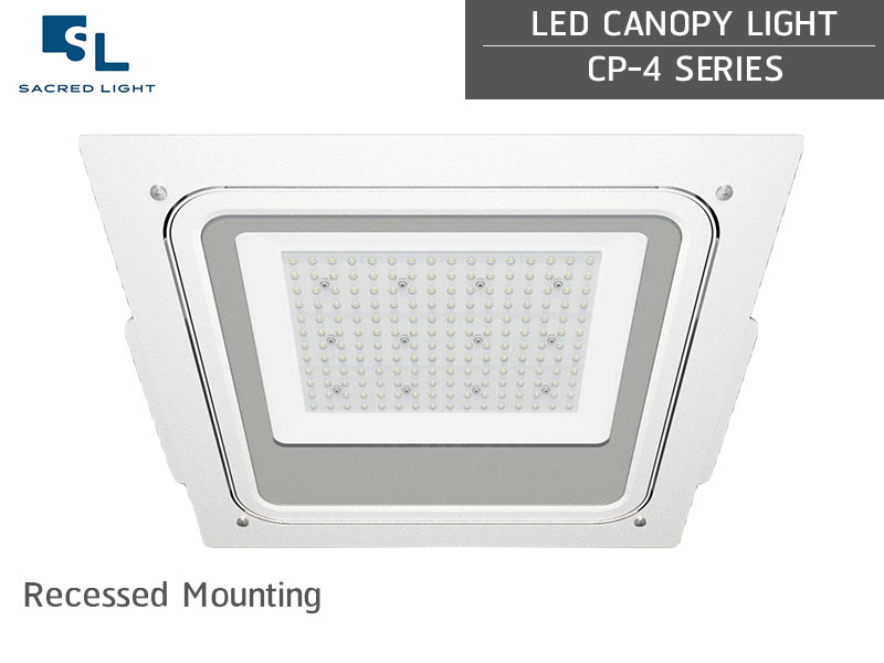 โคมไฟปั๊มน้ำมัน โคมไฟฝังฝ้า LED (LED CANOPY LIGHT) รุ่น CP4 Series