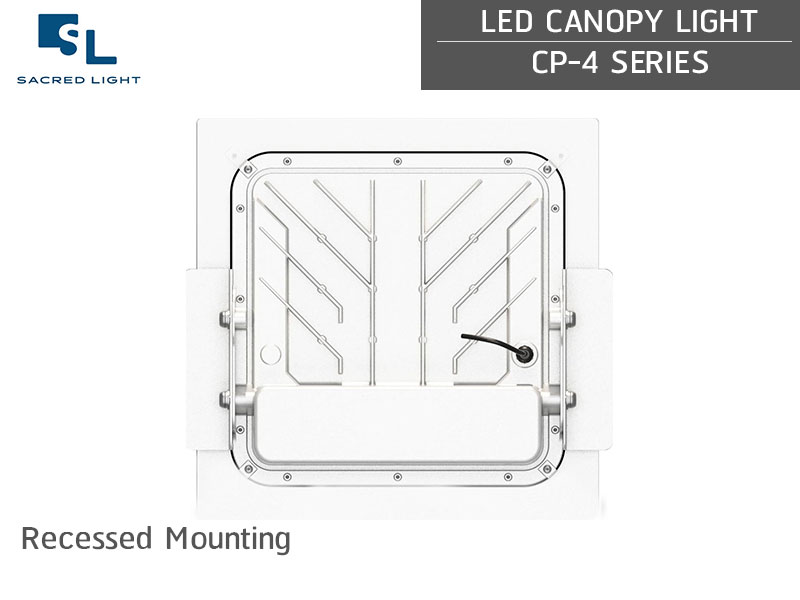 โคมไฟปั๊มน้ำมัน โคมไฟฝังฝ้า LED (LED CANOPY LIGHT) รุ่น CP4 Series