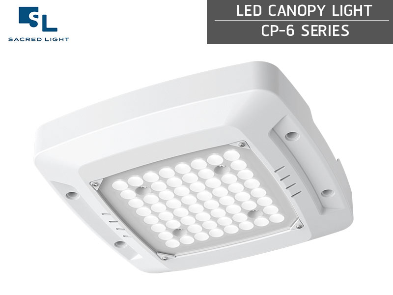 โคมไฟปั๊มน้ำมัน โคมไฟฝังฝ้า LED (LED CANOPY LIGHT) รุ่น CP6 Series