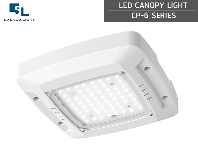โคมไฟปั๊มน้ำมัน โคมไฟฝังฝ้า LED (LED CANOPY LIGHT) รุ่น CP6 Series