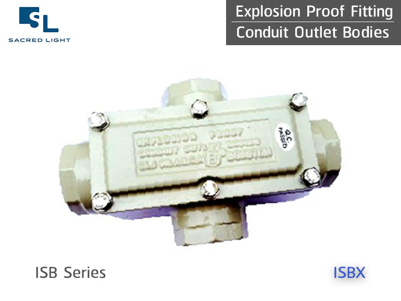 Conduit Outlet Bodies (Rectangular Box) (ข้อต่อกันระเบิดแบบเหลี่ยม) Conduit Outlet Bodies (Rectangular Box) (ข้อต่อกันระเบิดแบบเหลี่ยม)