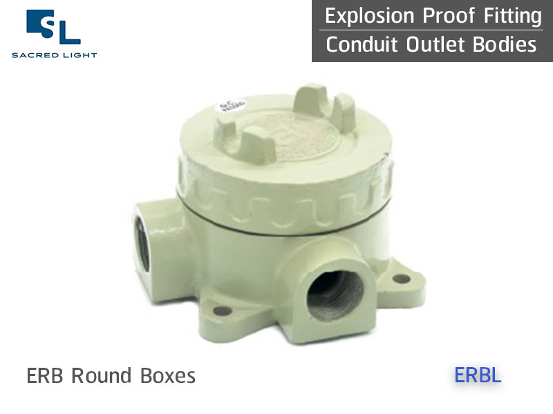 Conduit Outlet Bodies (Round Box) (ข้อต่อกันระเบิดแบบกลม) Conduit Outlet Bodies (Round Box) (ข้อต่อกันระเบิดแบบกลม)