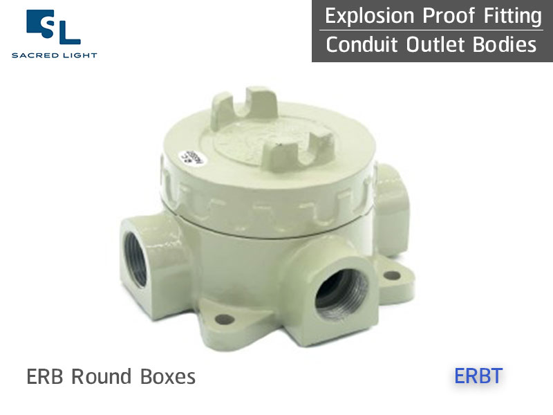 Conduit Outlet Bodies (Round Box) (ข้อต่อกันระเบิดแบบกลม) Conduit Outlet Bodies (Round Box) (ข้อต่อกันระเบิดแบบกลม)