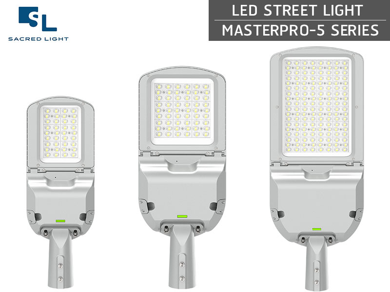 โคมไฟถนน LED (LED STREET LIGHT) : รุ่น MASTERPRO-5 Series