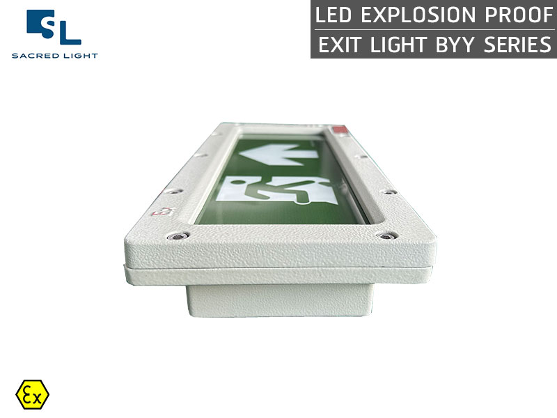 ป้ายไฟทางออกกันระเบิด (Explosion Proof Exit Light) รุ่น BYY Series