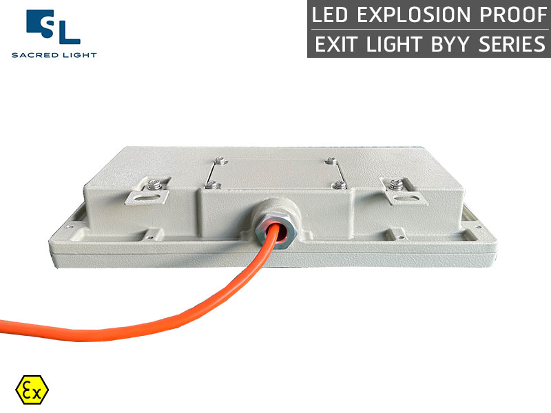 ป้ายไฟทางออกกันระเบิด (Explosion Proof Exit Light) รุ่น BYY Series