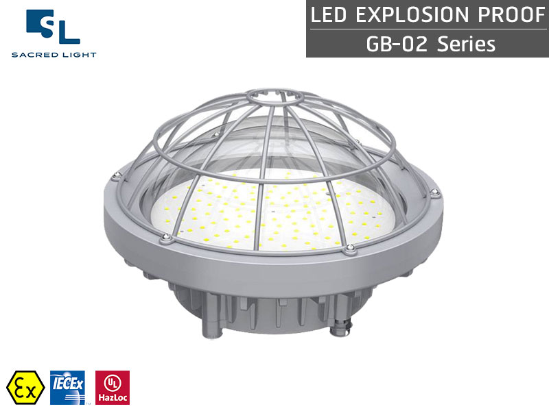 โคมไฟกันระเบิด LED รุ่น GB-02 Series (LED Explosion Proof GB-02 Series) โคมไฟกันระเบิด LED รุ่น GB-02 Series (LED Explosion Proof GB-02 Series)