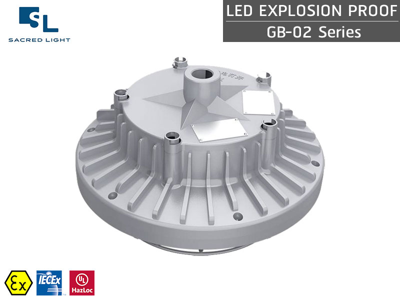 โคมไฟกันระเบิด LED รุ่น GB-02 Series (LED Explosion Proof GB-02 Series) โคมไฟกันระเบิด LED รุ่น GB-02 Series (LED Explosion Proof GB-02 Series)