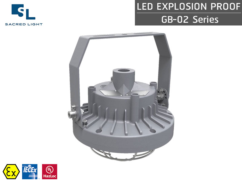 โคมไฟกันระเบิด LED รุ่น GB-02 Series (LED Explosion Proof GB-02 Series) โคมไฟกันระเบิด LED รุ่น GB-02 Series (LED Explosion Proof GB-02 Series)