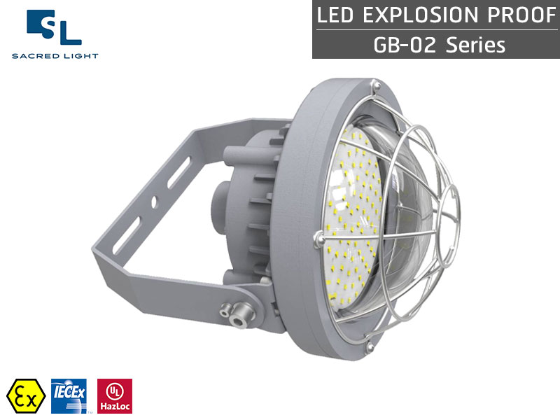 โคมไฟกันระเบิด LED รุ่น GB-02 Series (LED Explosion Proof GB-02 Series) โคมไฟกันระเบิด LED รุ่น GB-02 Series (LED Explosion Proof GB-02 Series)
