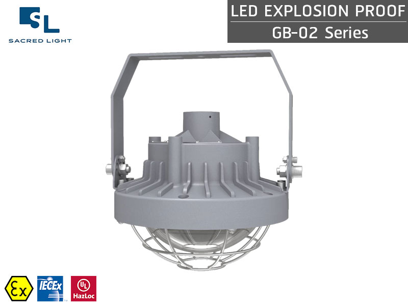 โคมไฟกันระเบิด LED รุ่น GB-02 Series (LED Explosion Proof GB-02 Series) โคมไฟกันระเบิด LED รุ่น GB-02 Series (LED Explosion Proof GB-02 Series)