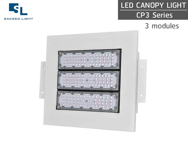 โคมไฟปั๊มน้ำมัน โคมไฟฝังฝ้า LED (LED CANOPY LIGHT) รุ่น CP3 Series โคมไฟปั๊มน้ำมัน โคมไฟฝังฝ้า LED (LED CANOPY LIGHT) รุ่น CP3 Series
