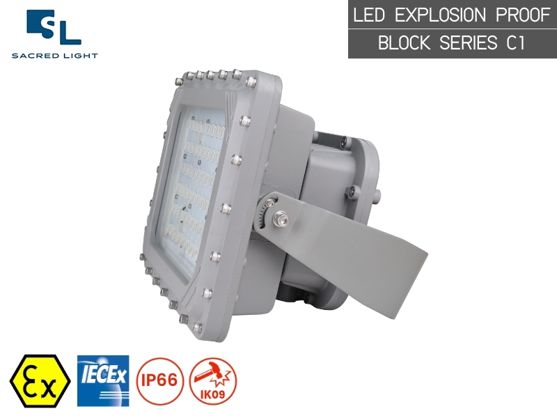 โคมไฟกันระเบิด LED (LED Explosion Proof) รุ่น BLOCK SERIES C1 โคมไฟกันระเบิด LED (LED Explosion Proof) รุ่น BLOCK SERIES C1