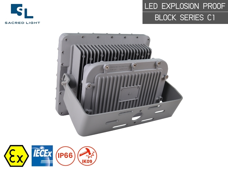 โคมไฟกันระเบิด LED (LED Explosion Proof) รุ่น BLOCK SERIES C1 โคมไฟกันระเบิด LED (LED Explosion Proof) รุ่น BLOCK SERIES C1