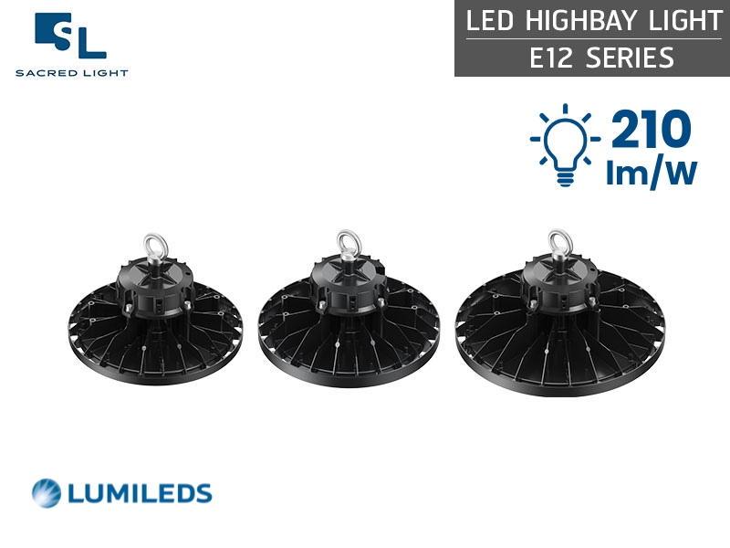 โคมไฟไฮเบย์ LED (LED HIGH BAY) รุ่น E12 Series โคมไฟไฮเบย์ LED (LED HIGH BAY) รุ่น E12 Series