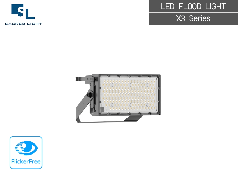 ไฟสปอร์ตไลท์สนามฟุตบอล LED 350–1300W | MASTERPRO‑X3 | Sacred Light